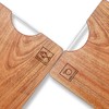 MITSUMOTO SAKARI Natural Ebony Cutting Board, Wood Chopping Board 16x11