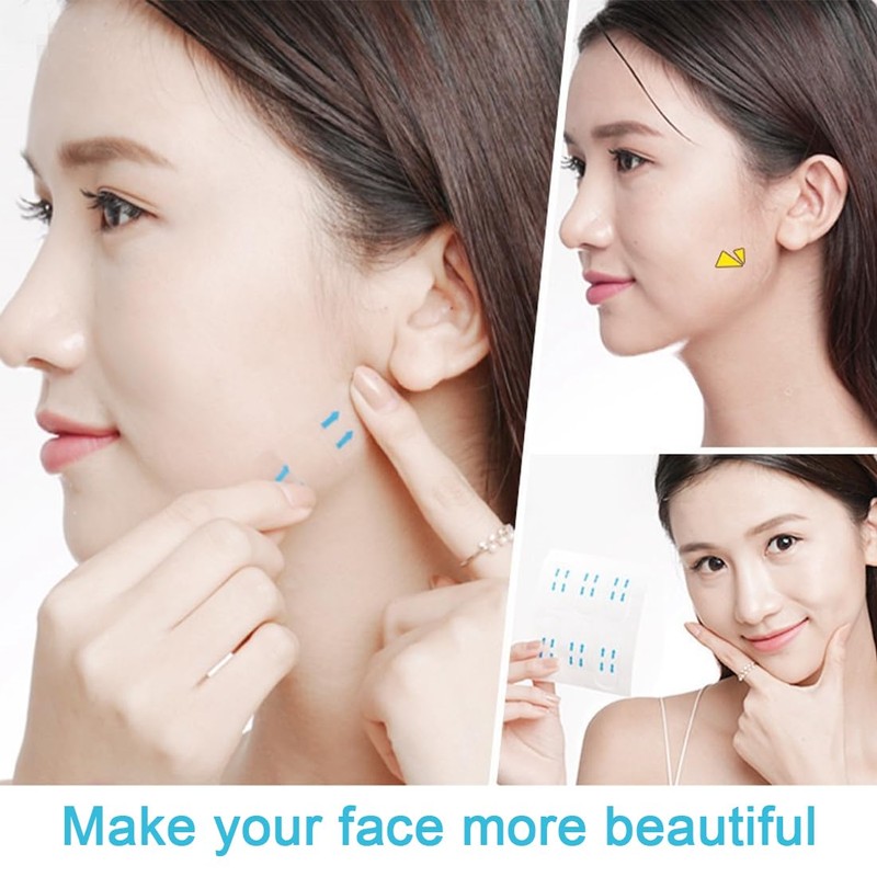 ZKSXOA Pack of 120 face lifting tape, face lifting tape,