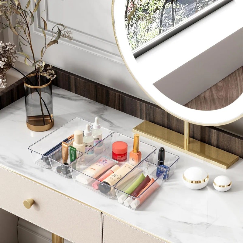 Organizador De Cajones Joyas Maquillaje 25 Pcs De Plástico