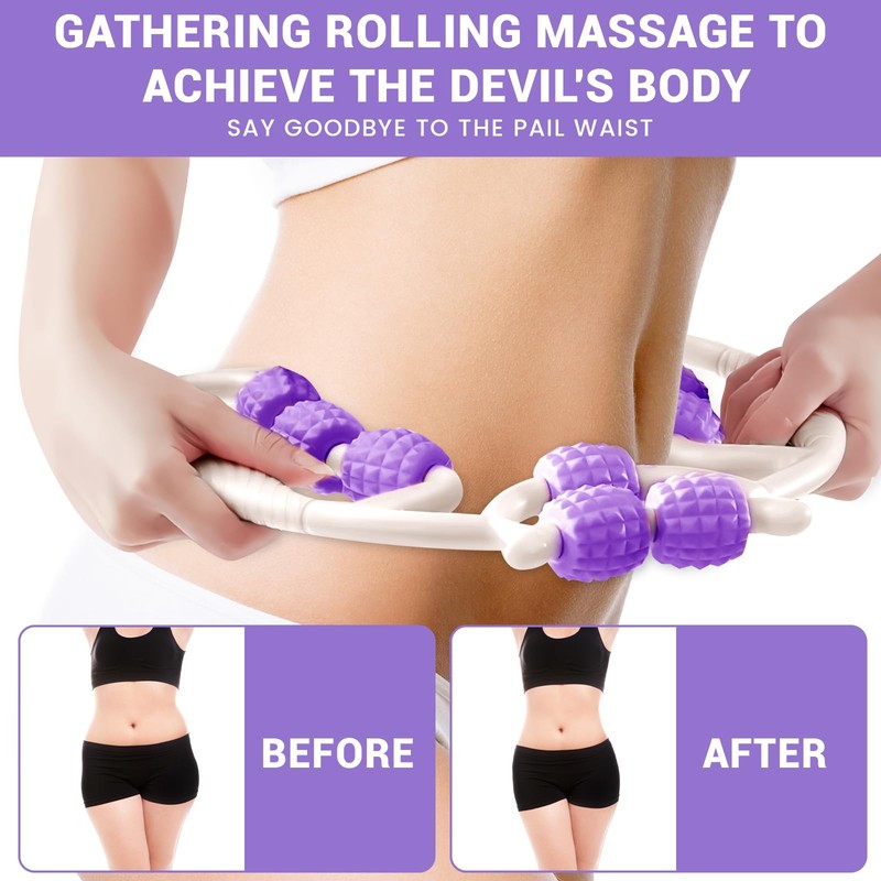 HYran Massage Roller, Massage Roller Legs, Cellulite Roller, Cellulite Massager,