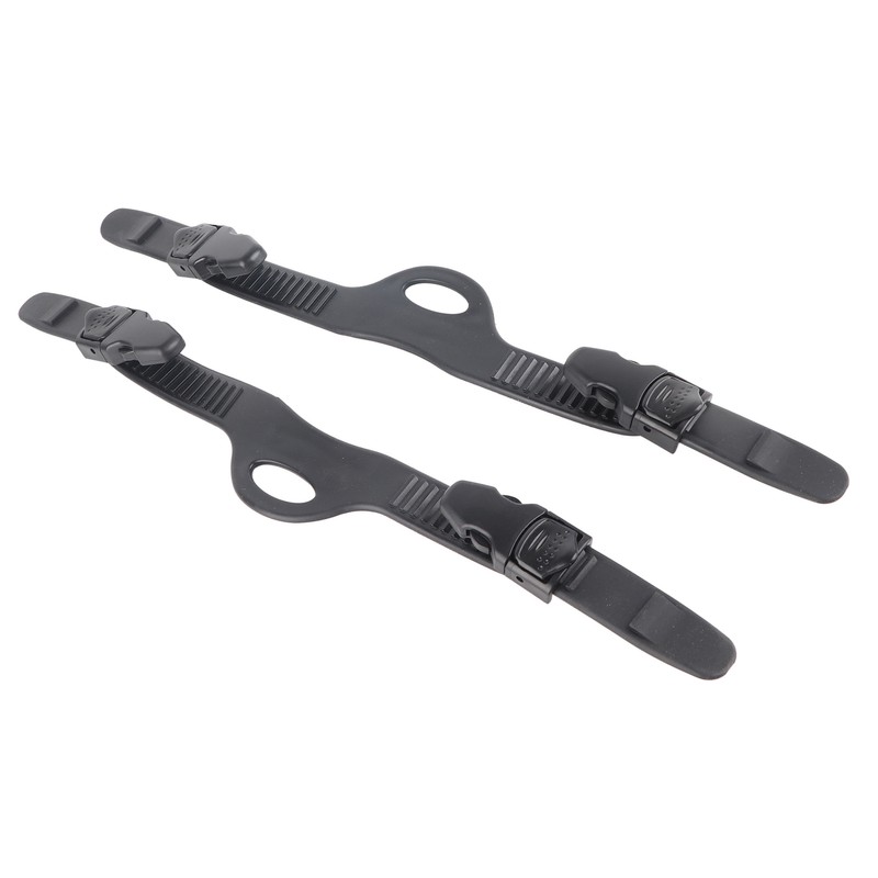 1Pair Diving Adjustable Scuba Diving Fins Straps Accessory (L)