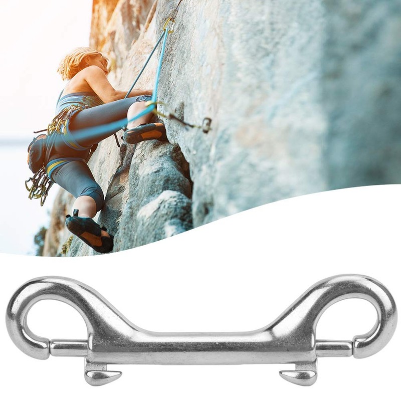 Alomejor Double End Hook 316 SS Marine Grade Double Ended