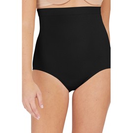 Red Hot by Spanx Thintuition High-Waisted Brief Very Black SM