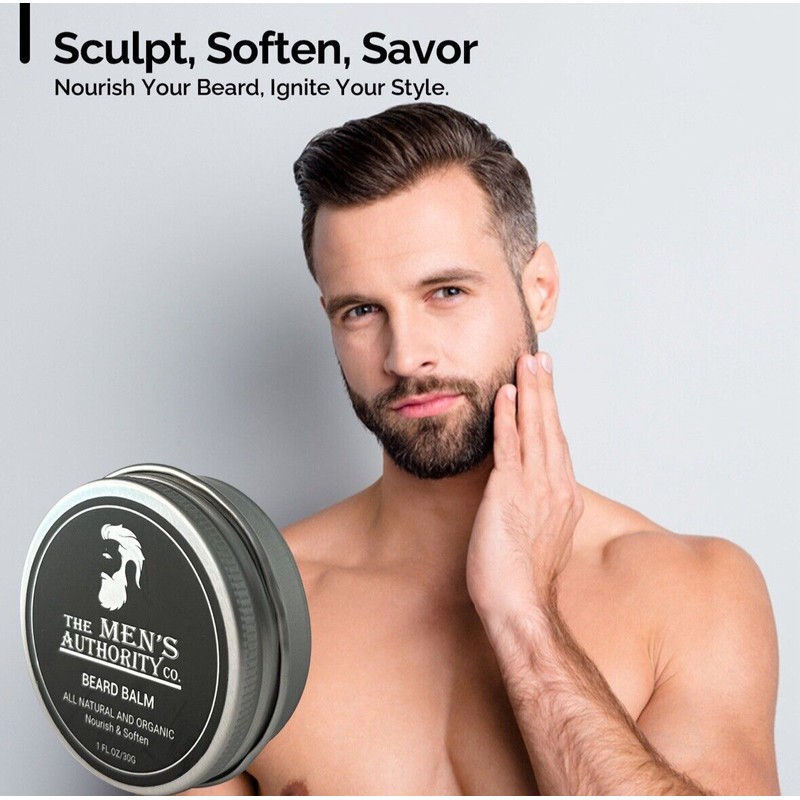The Men’s Authority NEW Beard Grooming Set Beard Growth Kit