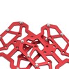 1Pair Bicycle Clipless Pedal Platform Adapters Self Lock Aluminum Alloy