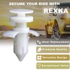 Rexka 30pcs Door Lower Trim Panel Clips for Ford W704958-S300