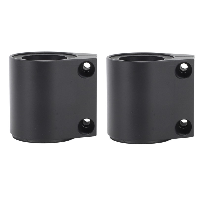 2pcs 1in High Temp Exhaust Clamp Aluminum Butt Joint Exhaust