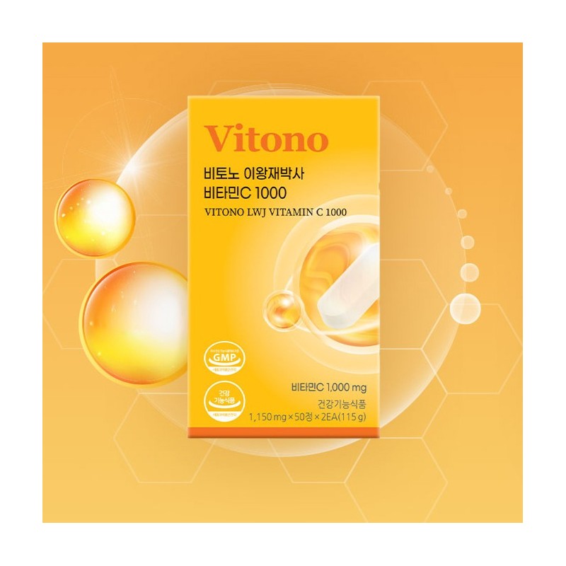 Vitono Dr. Lee Wang-jae Vitamin C 1000mg Capsules 115g, 100