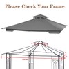 SCOCANOPY Replacement Gazebo Canopy for 10 x 12 Regency II