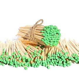 3.75" Mint Green Color Matches (100 Count) - Plus Free Striker!!! - Wholesale Bulk Safety Matches (Green)