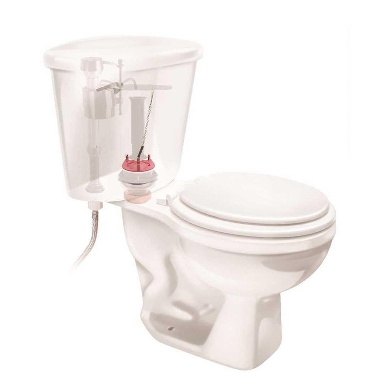 Flapper Toilet 3in Glacier Bay