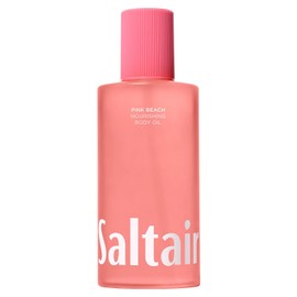 Saltair Aceite Corporal. Tamaño Jumbo. Aceite Hidratante Pink Beach Para Después De La Ducha Y El Baño. Para Mujeres Y Hombres. Loción Botánica, No Grasa Y De Fácil Absorción Para Hidratar La Piel Sec