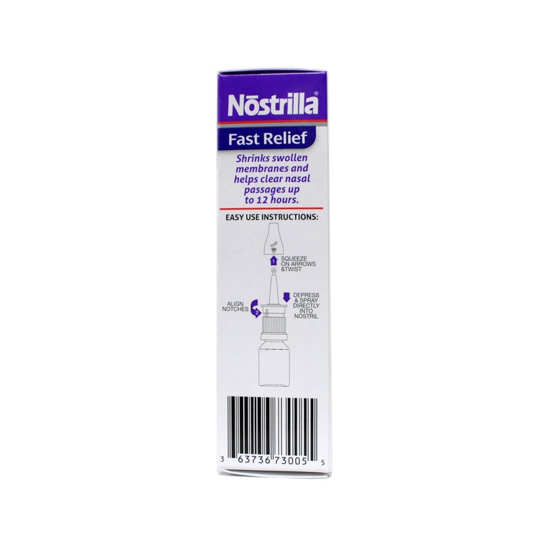 Nostrilla 5 Piece Nostrilla Nasal Spray Special Pack