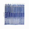 Agujas de tejer de acero inoxidable, 11 pares de agujas