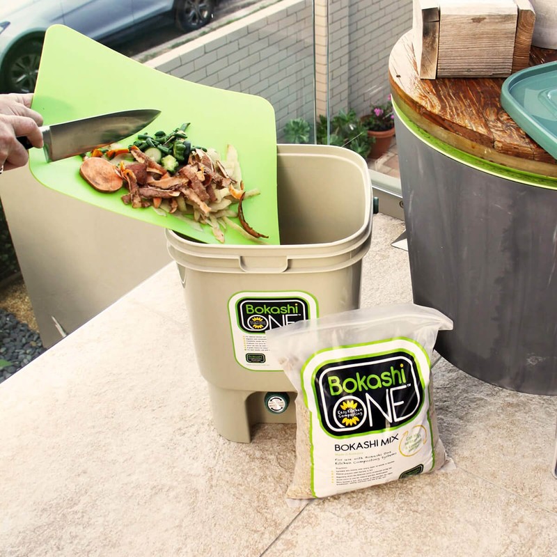 Bokashi One - Bucket Composting System, White