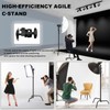 C Stand with Boom Arm, Photography Light Stand Kit -
