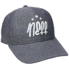 NEFF Women's Sunday Cotton Twill Classic Baseball Hat with Embroidery, Blue, One Size