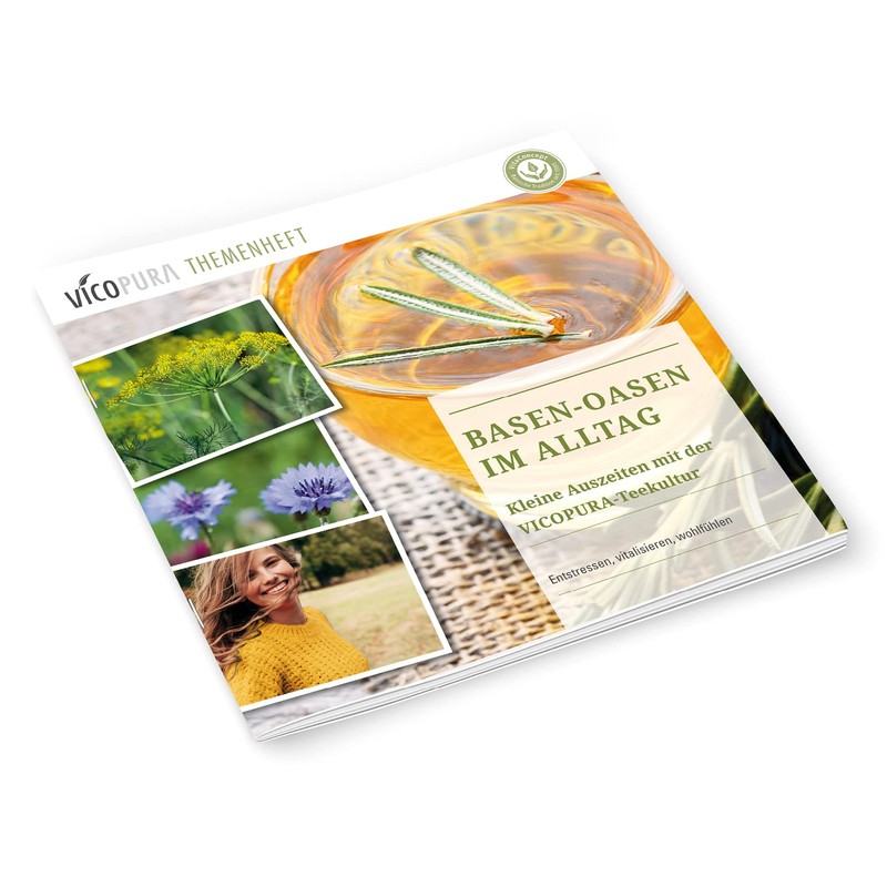 VICOPURA Morning tea, basic tea, basic herbal tea blend, supports