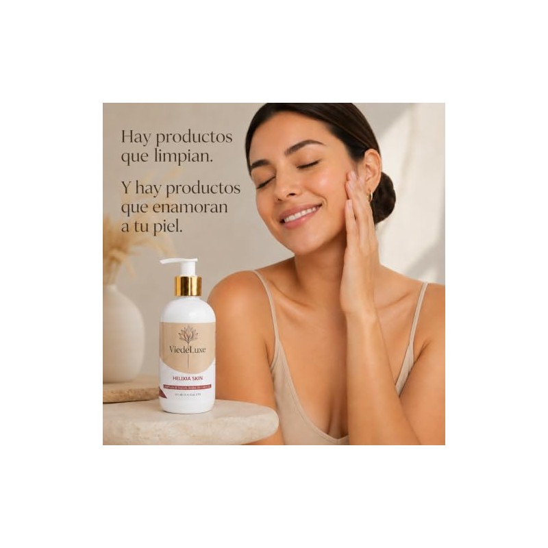 Helixia Skin Limpiador Facial Baba de Caracol, 250 ml