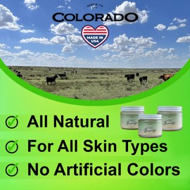 Colorado Craft Beef Whipped Tallow Balm, Calming Formula, Pasture Raised, 2 fl oz (Packaging May Vary)