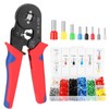 HSC8 6-4 0.25-10m㎡ AWG23-7 Ferrule Crimping Tool Kit High Hardness
