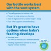 Dr. Brown's Options+ Anti-Colic Baby Bottles, Four Pack, 270 ml