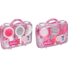 Amia Frisierkoffer mit Zubehör, rosa