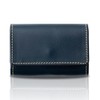 Greole Men's Business Card Holder, Genuine Leather, Pass Case, Card