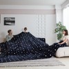 COOVA Oversized King Fleece Blanket 120x120 inches, Soft Cozy Warm