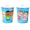 Cocomelon Kids Childrens Waste Bucket Paper Bin Basket for Bedroom