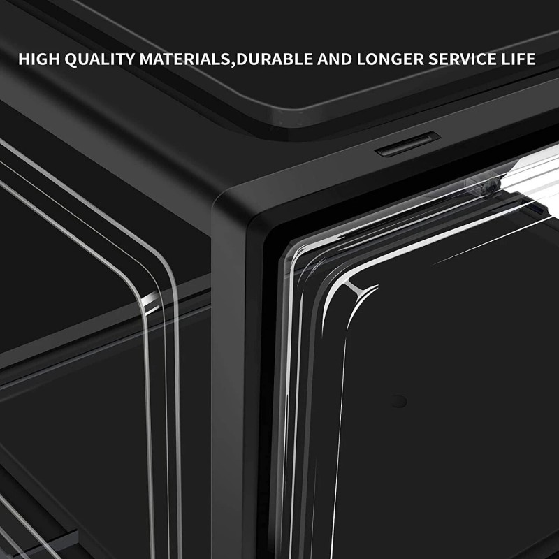 Case 2x 4x 8x Magnetic Drop Side Shoe Box Storage