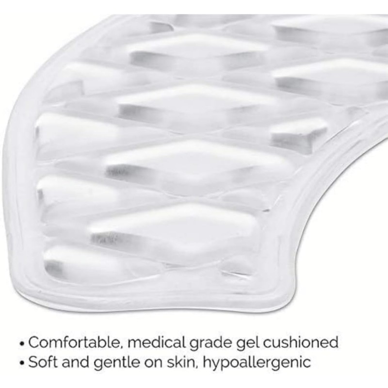 Generic Gel Toilet Seat Cushion Toilet Seat Cover Washable,Padded Riser