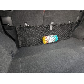Rear Envelope Style Automotive Elastic Trunk Mesh Cargo Net for Lexus NX 250 NX 350 2022-2024 - Premium Trunk Organizer and Storage - Luggage Net for Crossover - Best Car Organizer for Lexus NX