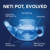 SinuCleanse Soft Tip Neti Pot Nasal Wash System, Relieves Nasal