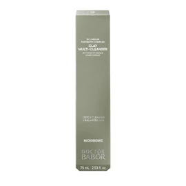 DOCTOR BABOR Microbiomic Clay Multi Cleanser (70 ml) – veganer Gesichtsreiniger mit weißer Tonerde – Reinigung & Gesichtsmaske für einen ausgeglichenen, strahlenden Teint