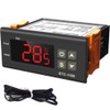 Uadme Temperature Controller Thermostat, STC-1000 Temperature Controllers DC 24V Digital