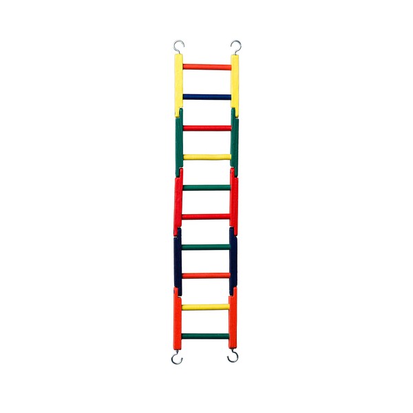 Prevue Pet Products Carpenter Creations Jointed Wood Ladder, 20", Multicolor (1140M)