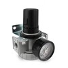 1/4" NPT Heavy Duty Air Compressor Pressure Regulator with Gauge