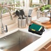 LELE LIFE Self Draining Soap Dish for Shower, Rotating Bar