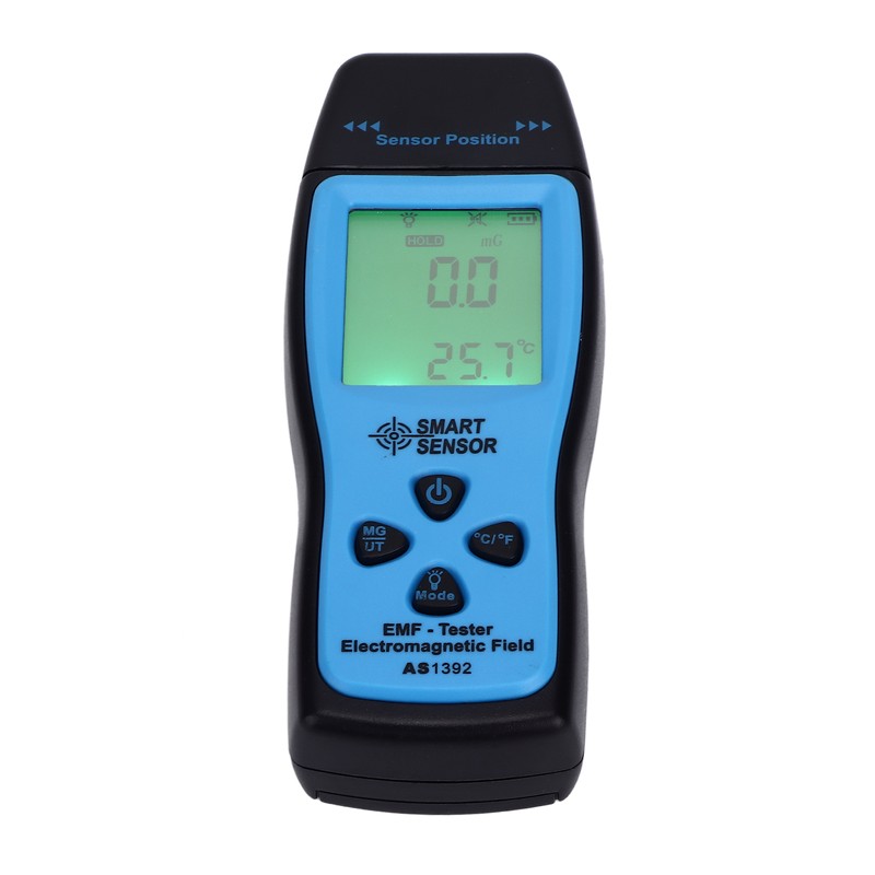 LCD Electromagnetic Radiation Detector Portable Mobile Phone Radiation Tester for