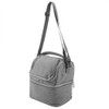 7L Portable Double Layers Insulated Bento Bag Lunchbox Tote for