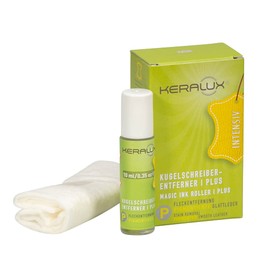 KERALUX Ballpoint Pen Remover I Plus Smooth Leather, 10 ml