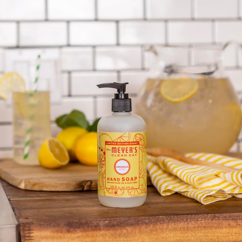 Mrs. MEYER'S CLEAN DAY Liquid Hand Soap, Cruelty Free and