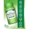 Suplemento vegano de omega 3 de Natures Truth 60 cápsulas