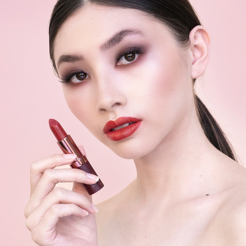 Karen Murrell Natural Lipstick - 21 Fiery Ruby, 4g