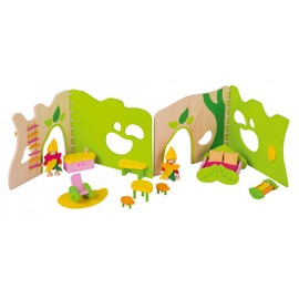 Goki Unser Waldhaus Puppenhaus
