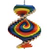 Spiral Wood Wind Spinner - Made in USA