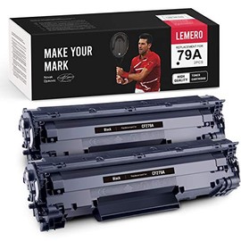 LEMERO Compatible Toner Cartridge Replacement for HP 79A CF279A to use with Laserjet Pro M12w M12a MFP M26nw M26a (Black, 2-Pack)