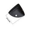 Create idea 12 x Black Corner Braces Decorative Protectors for
