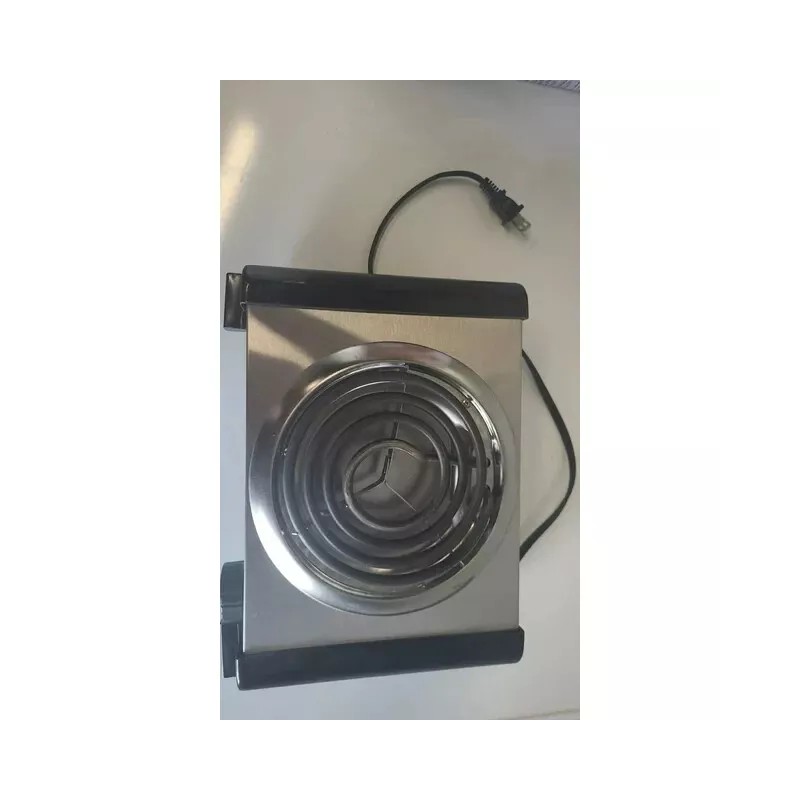 Premium Levella® Single Electric Burner Deluxe Stainless Steel body Metal